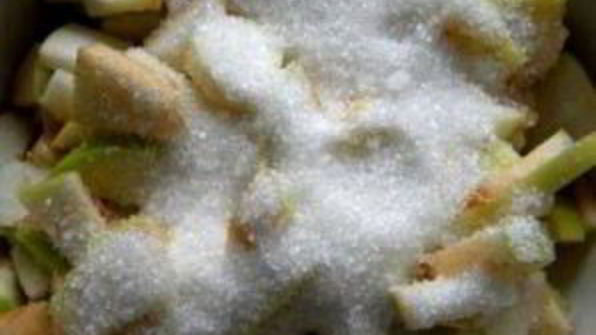 вареники с яблоками