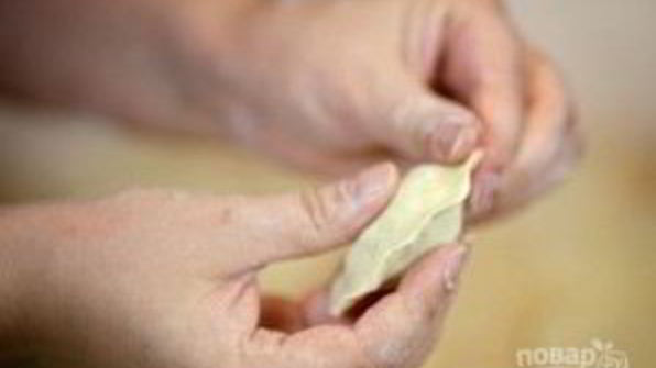 вареники с жареными грибами