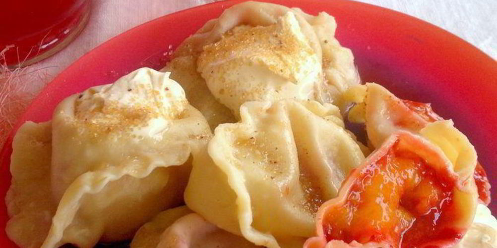 Рецепт вареники со сливами