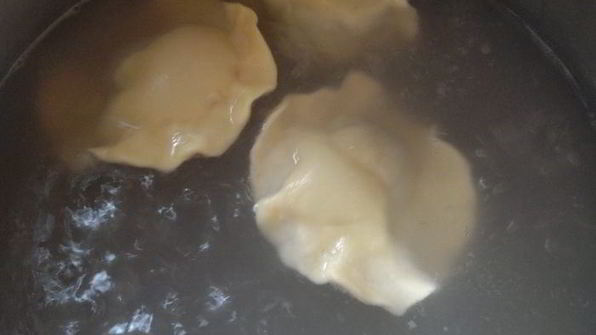 вареники со сливами