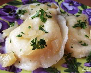 Заварное тесто для вареников