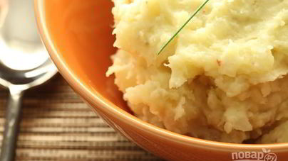 Вкусное пюре из картофеля