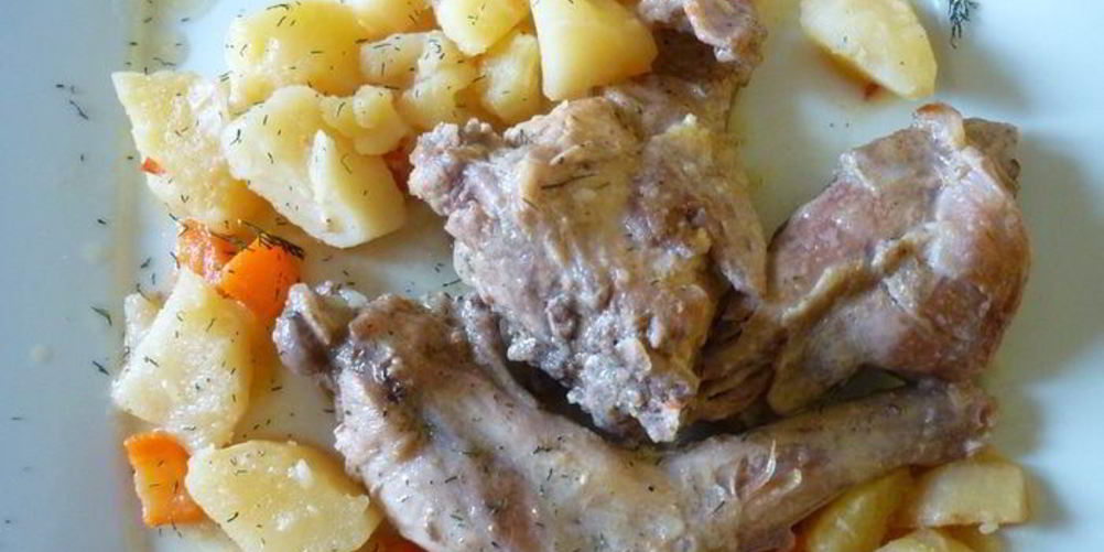 Рецепт жаркое из кролика