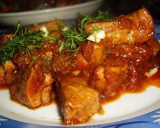 Жаркое из свинины