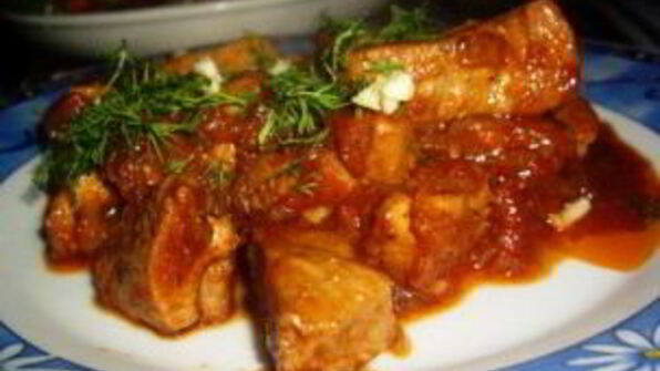 жаркое из свинины