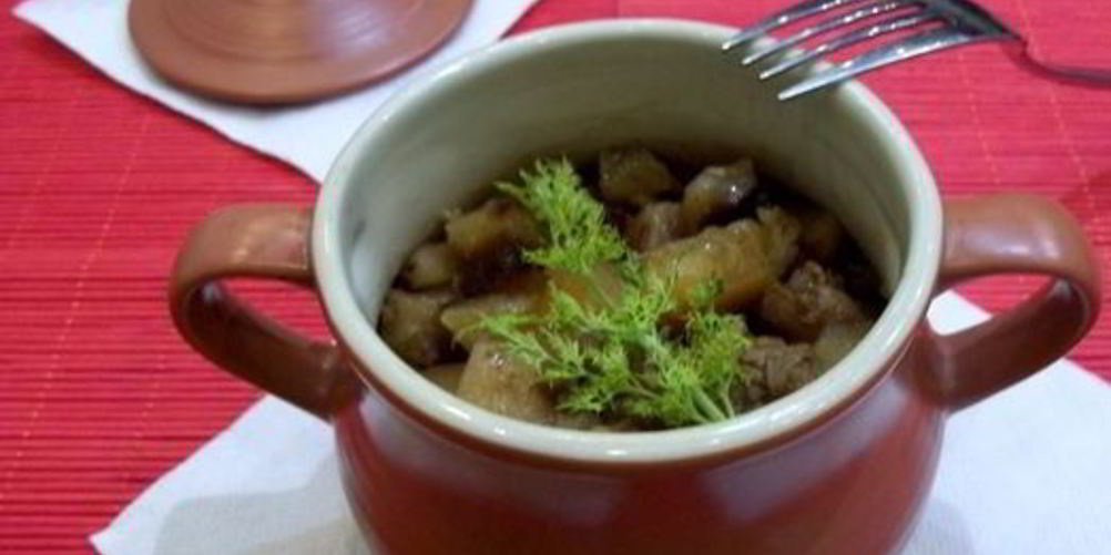 Рецепт жаркое в горшочке