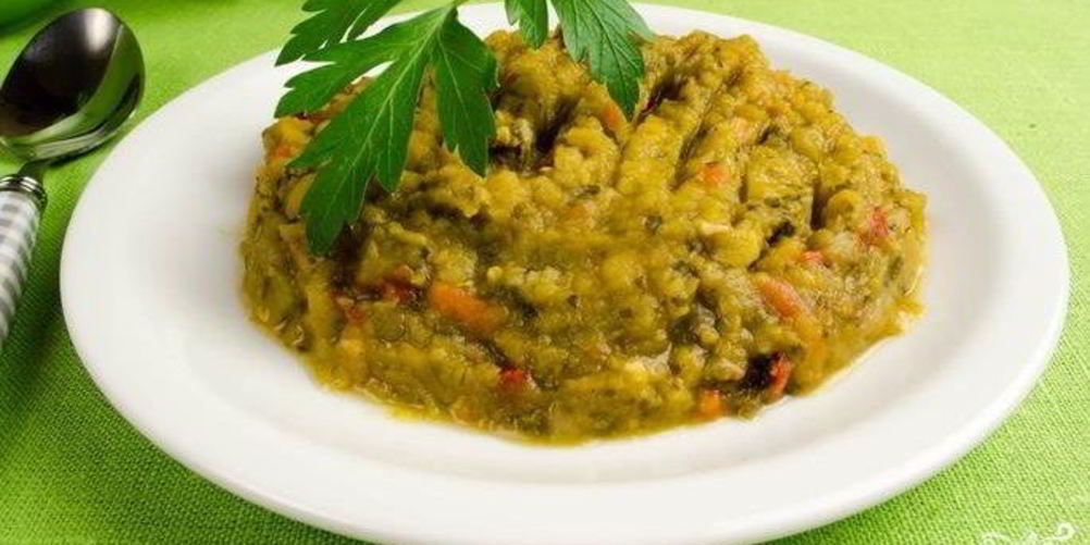 Рецепт гороховая каша с грибами