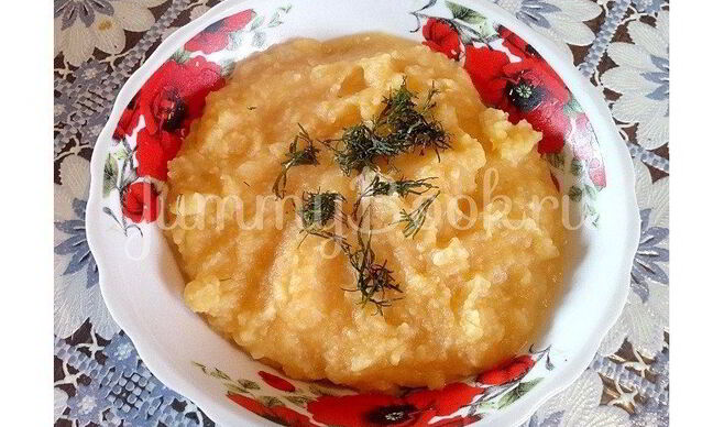 Гороховая каша в мультиварке