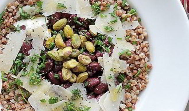 Гречка с фасолью