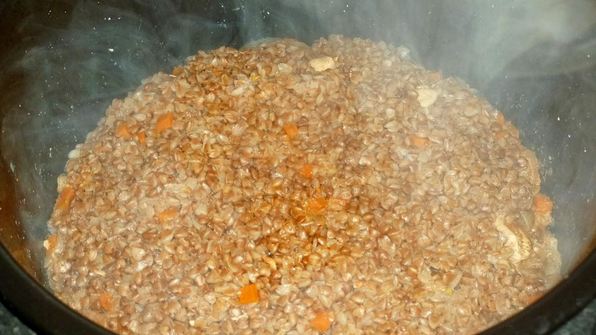 гречка с курицей в мультиварке