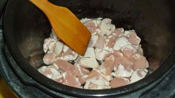 гречка с курицей в мультиварке