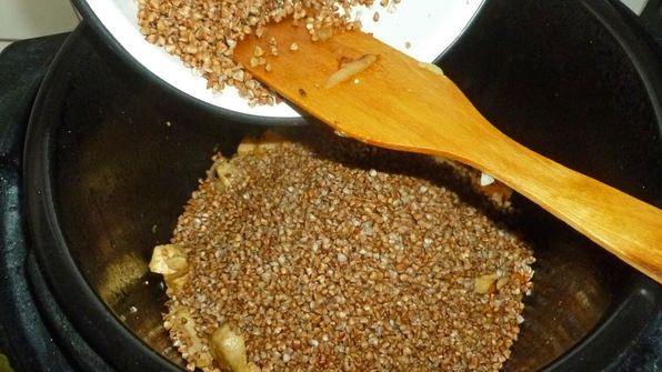 гречка с курицей в мультиварке