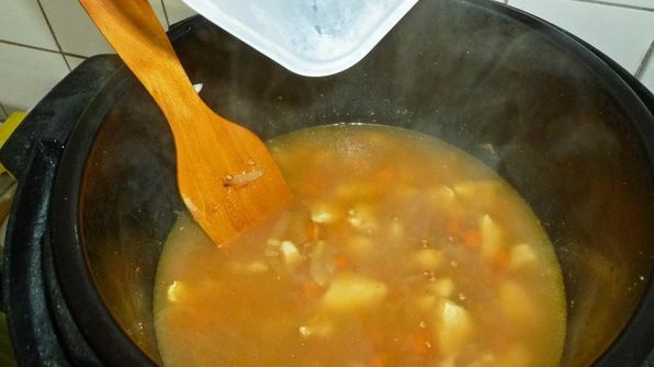 гречка с курицей в мультиварке