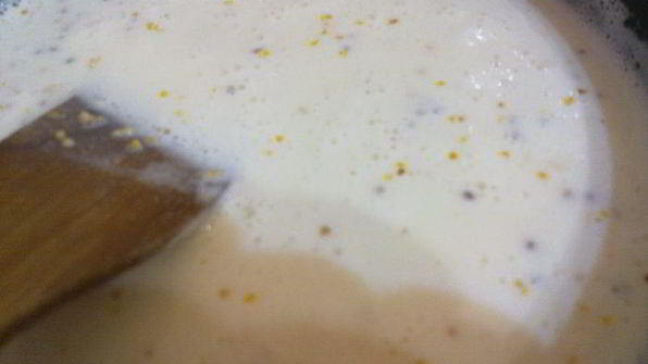 кукурузная каша с тыквой