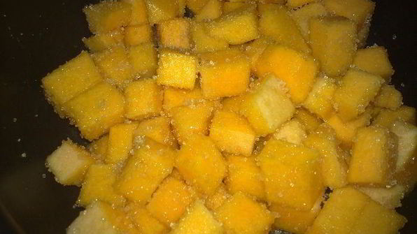 кукурузная каша с тыквой