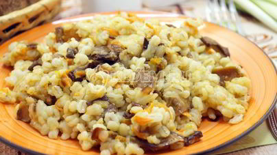 Перловая каша с грибами
