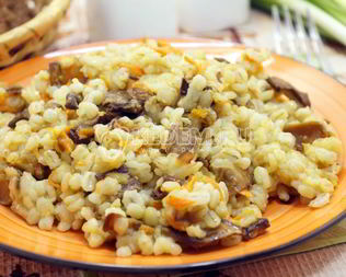Перловая каша с грибами