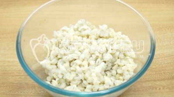 перловая каша с грибами