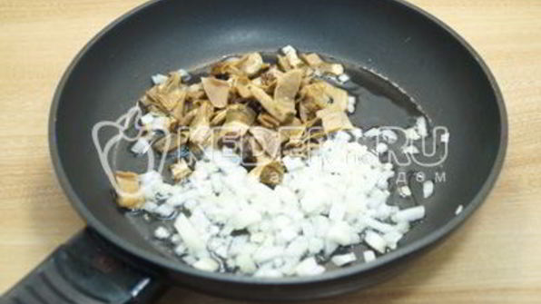 перловая каша с грибами