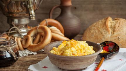 Пшенная каша с тыквой в мультиварке