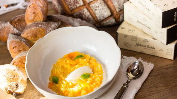 рисовая каша с тыквой