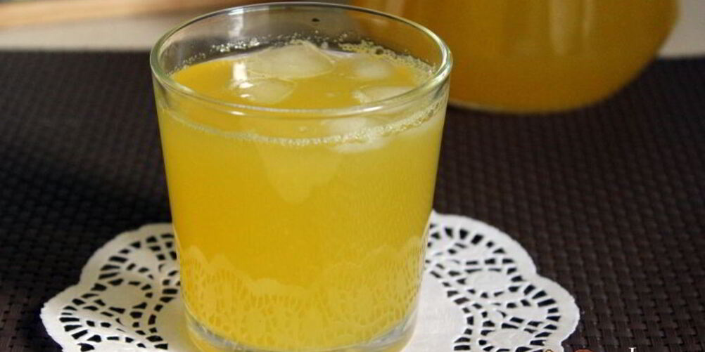Рецепт апельсиновый напиток с зеленым чаем