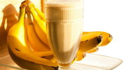 Бананово-кефирный коктейль