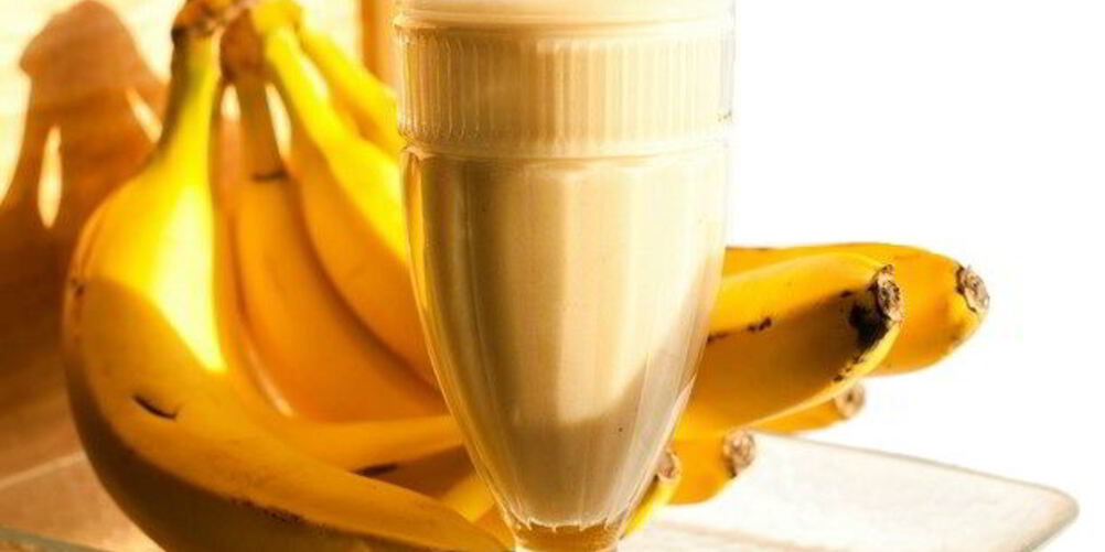 Рецепт бананово-кефирный коктейль