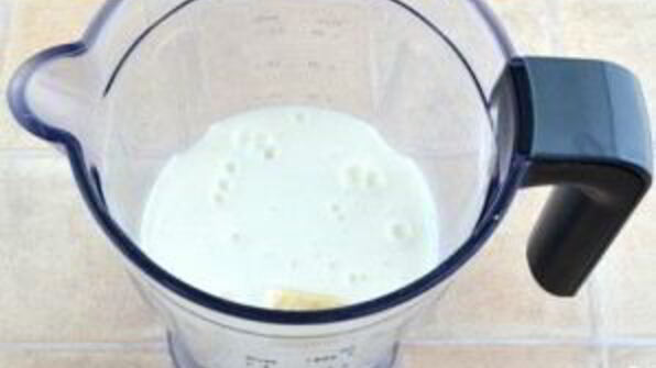 бананово-кефирный коктейль