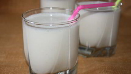 Банановый коктейль с коньяком