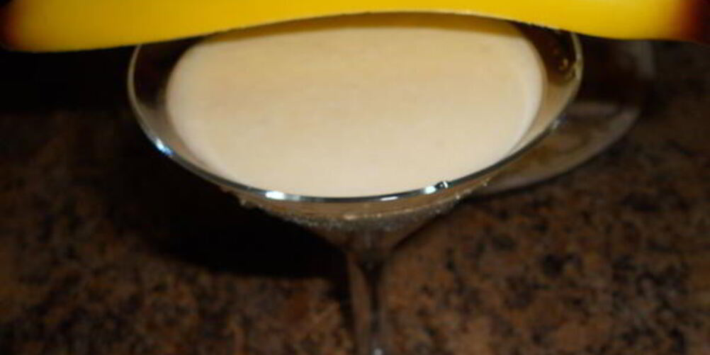 Рецепт банановый коктейль