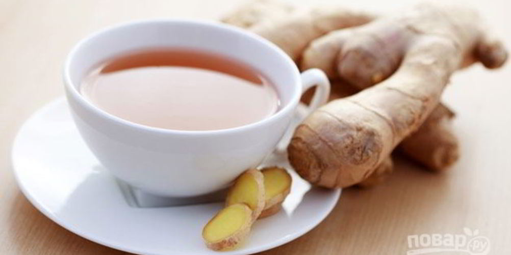 Рецепт имбирный чай