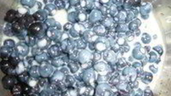 черничный коктейль