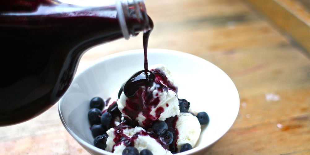 Рецепт черничный сироп