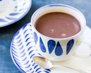 Какао из шоколадного сиропа