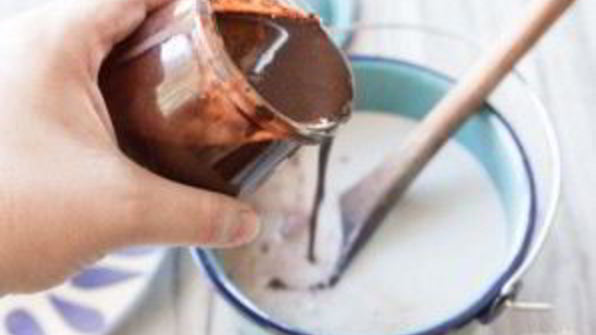 какао из шоколадного сиропа