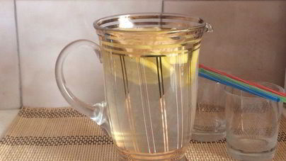 Холодный напиток с лимоном