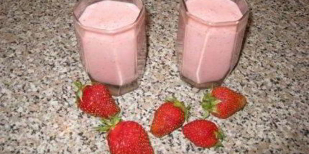 Рецепт клубничный коктейль