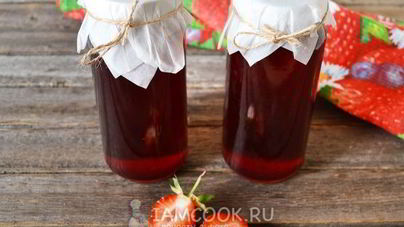 Клубничный сироп