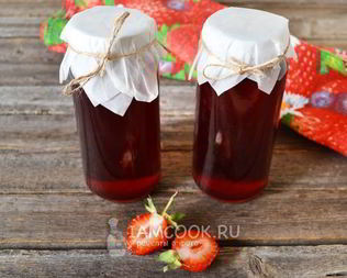 Клубничный сироп