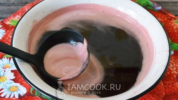 клубничный сироп