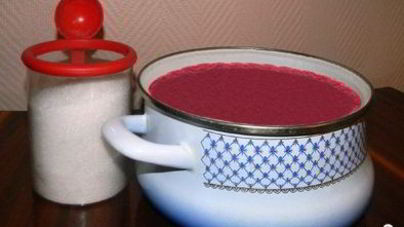 Клюквенный сироп на зиму