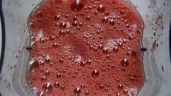 коктейль имбирная клубничка