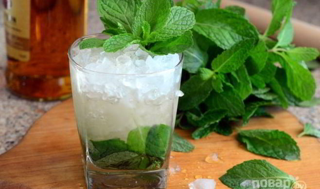 Коктейль с мятой