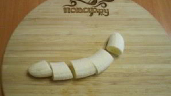 коктейль с зеленым бананом