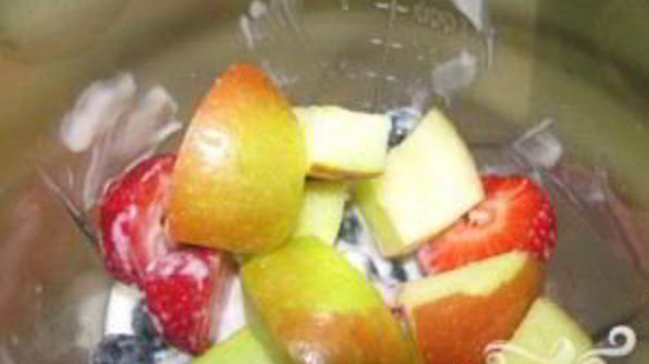 коктейль яблочный шейк