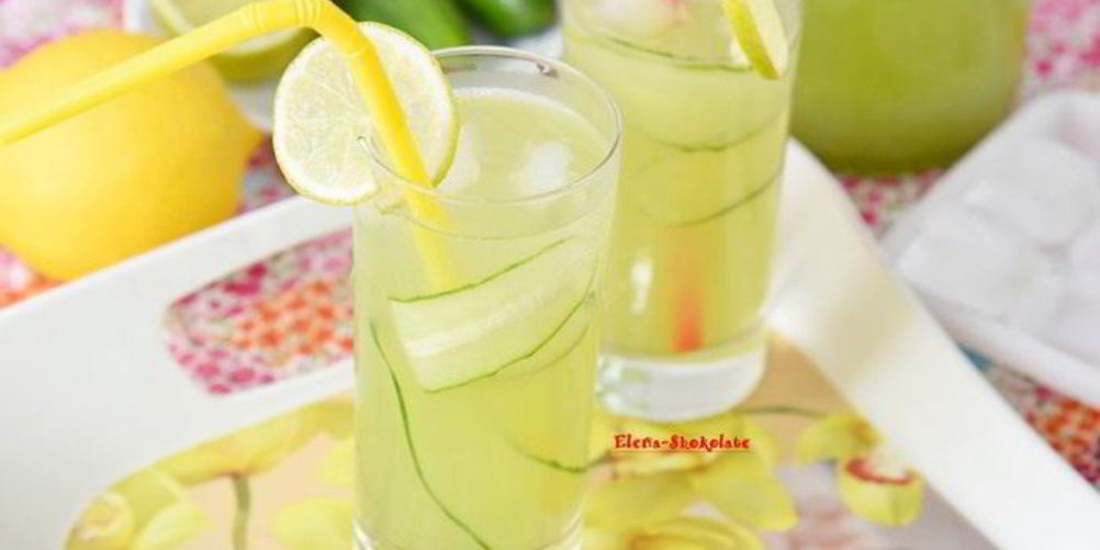 Рецепт огуречный лимонад