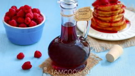 Малиновый сироп