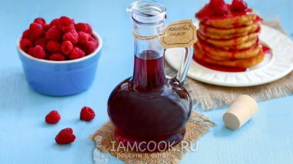 малиновый сироп