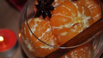 Мандарины в пряном сиропе